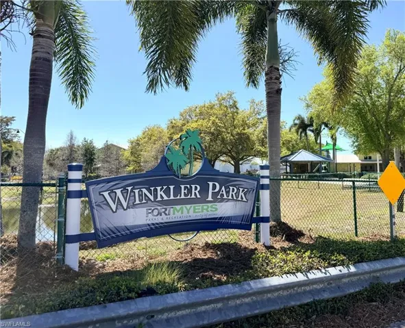Right across the street from Winkler Park