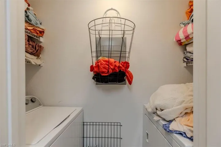 Laundry area with washer and dryer