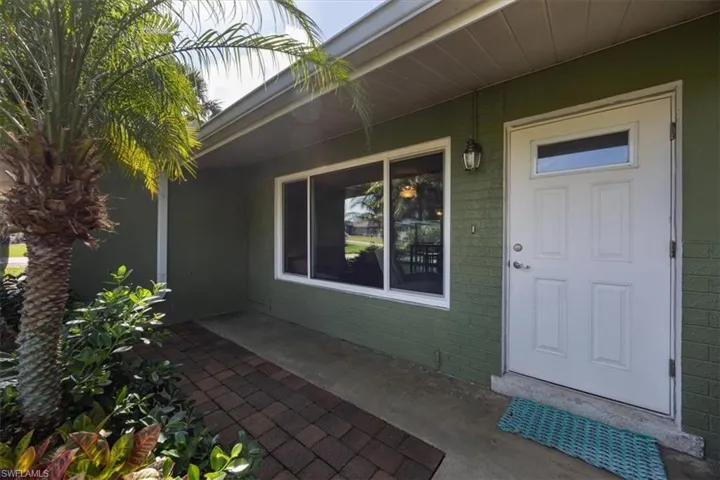 View of property entrance.