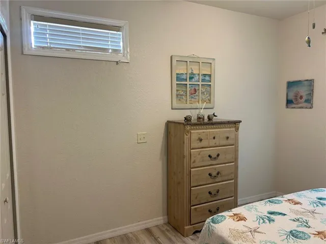 Bedroom featuring light hardwood / wood-style floors