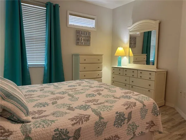 Bedroom featuring light hardwood / wood-style floors