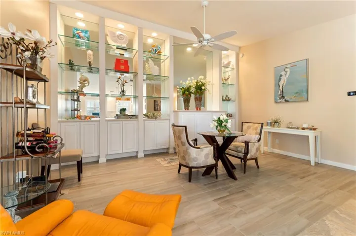 15366 Upwind Dr Bonita Springs FL 34135 - The vaulted ceiling adds to the spacious feeling of the home.