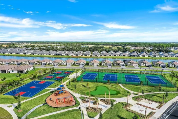 Birds eye view of property featuring a residential view and a water view