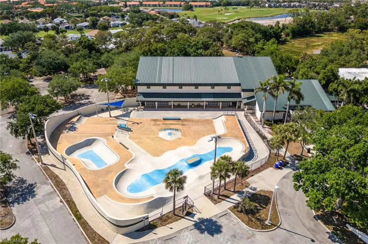 Skate park at Bonita Springs Recreation Center.