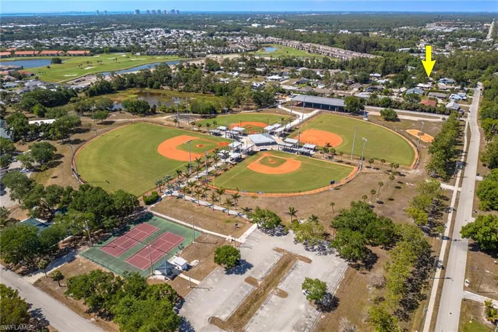 Bonita Springs Recreation Center Park sports fields, pickle ball etc.