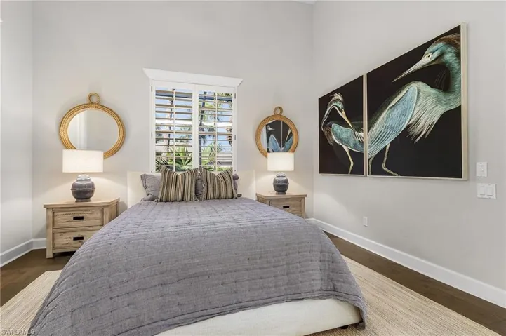 Bedroom featuring Vietnamese wood floors