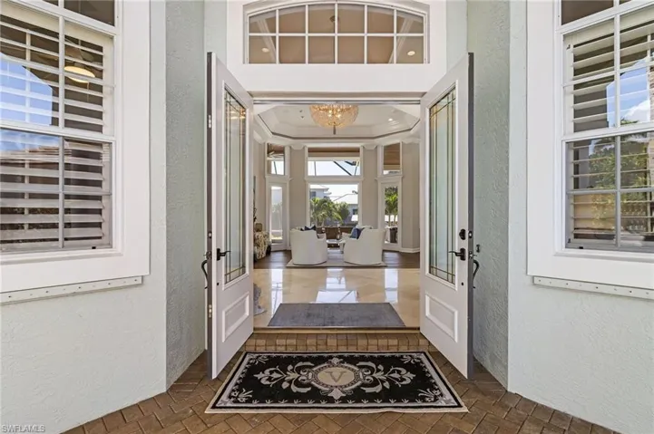 Doorway to property. Welcome home to Marco Island.