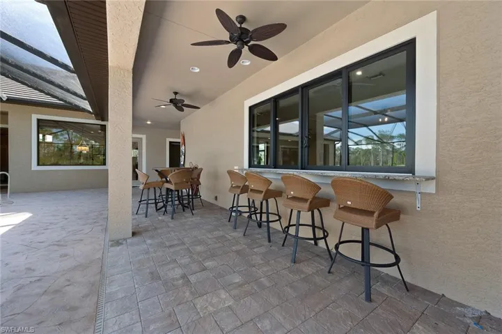 Bar With Pass Through From Game Room/ Inside Bar