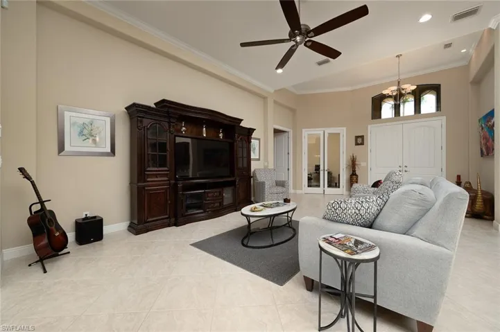 Entry Into Great Room, French Doors Lead To Office