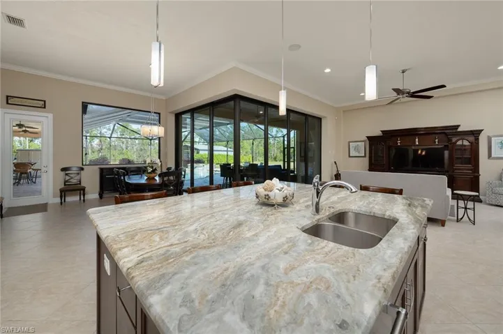 Huge One-Slab, Granite Island!