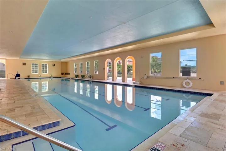 View of indoor community pool