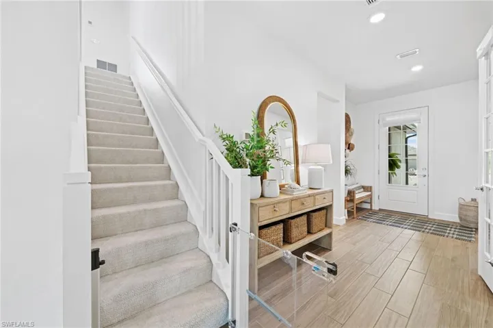 Stairway to Second Floor