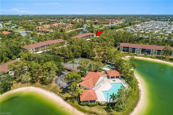 Bird's eye view of main club house area your condo is only minutes away