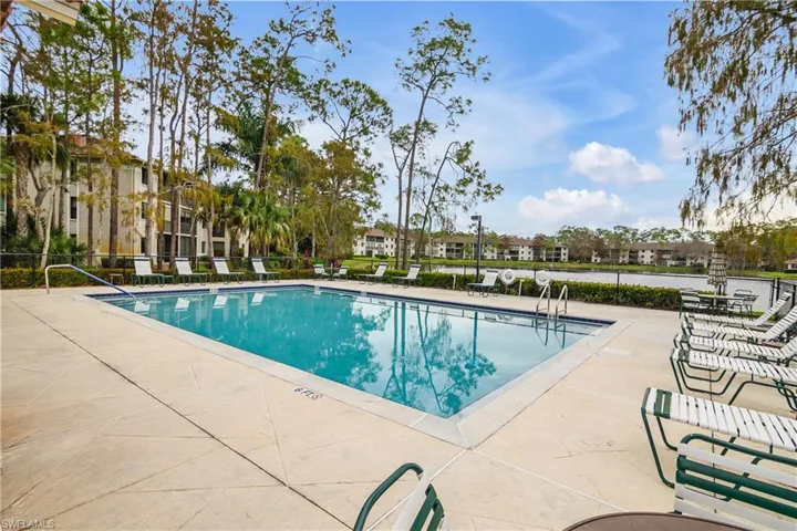 front community pool-View of swimming pool with a patio