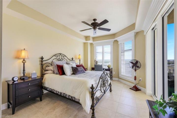 Guest bedroom with access to the western facing patio