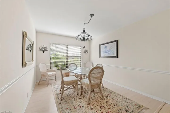 Dining space featuring light hardwood / wood-style floors