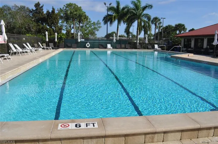 View of pool