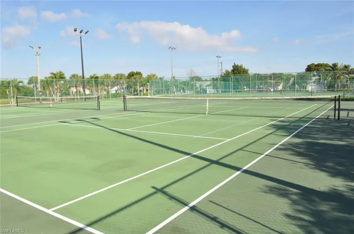 View of sport court
