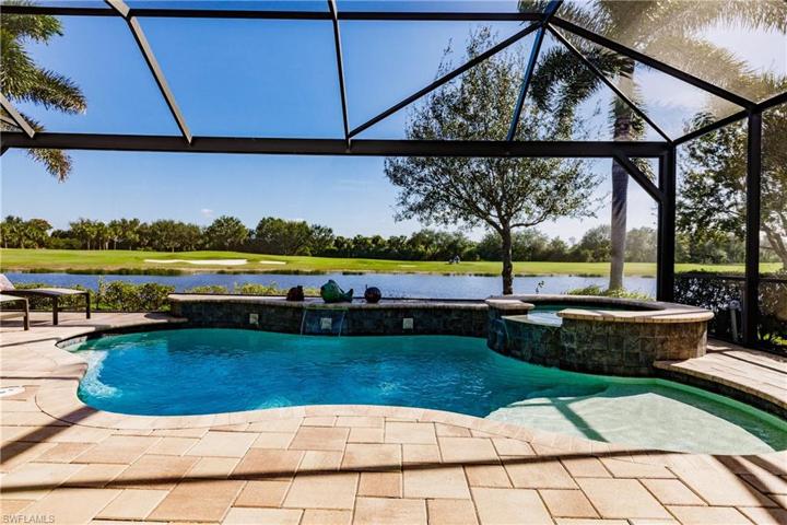 Pool with Golf Course View
