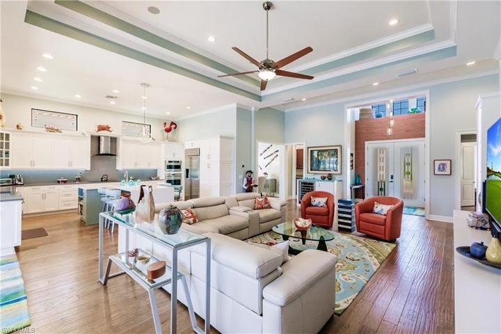 Great Room into Kitchen