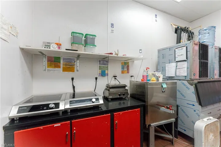 Kitchen featuring tile patterned flooring