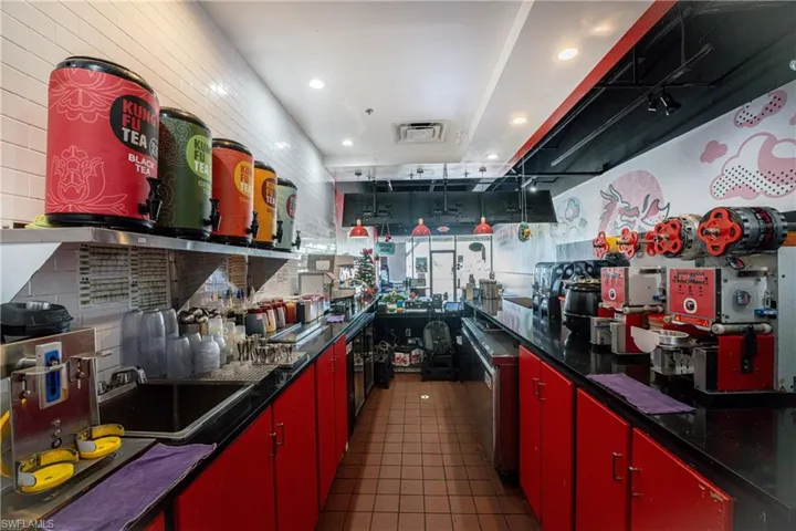 Kitchen with sink