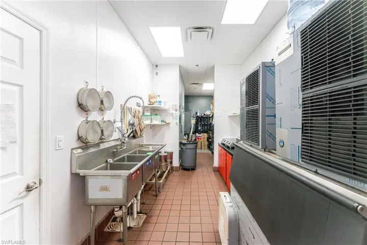 Kitchen featuring tile patterned flooring