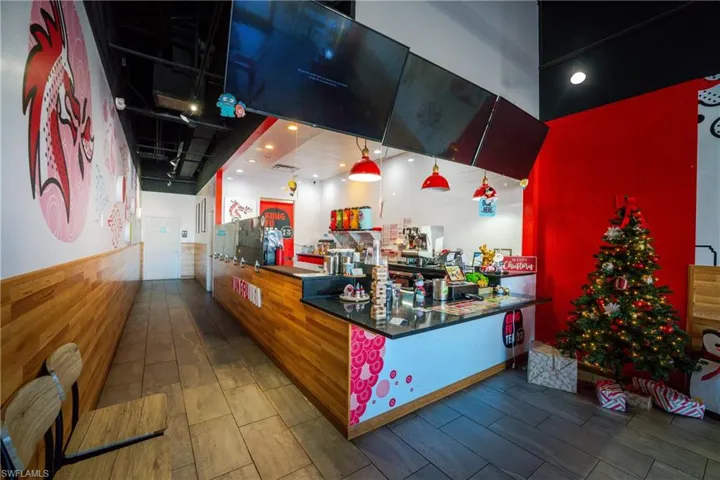 View of reception area