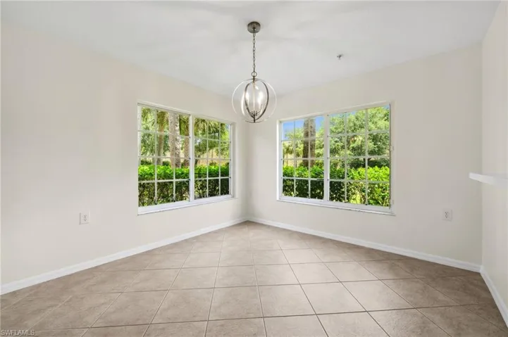 Dining Room overlooking Nature Area