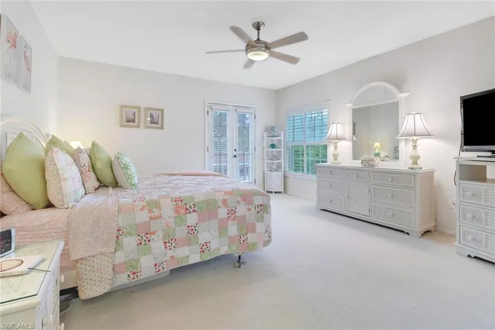 Spacious master bedroom