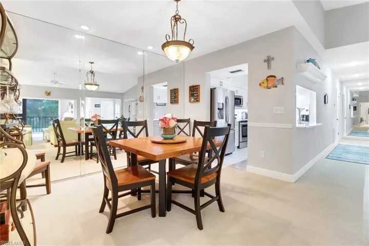 Dining area
