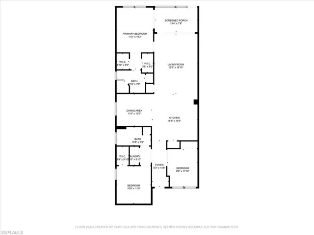 View of room layout