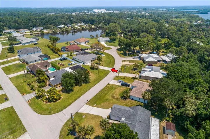 Aerial of 11401 Habersham Ct
