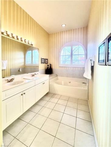 Primary Bath with separate tub/shower