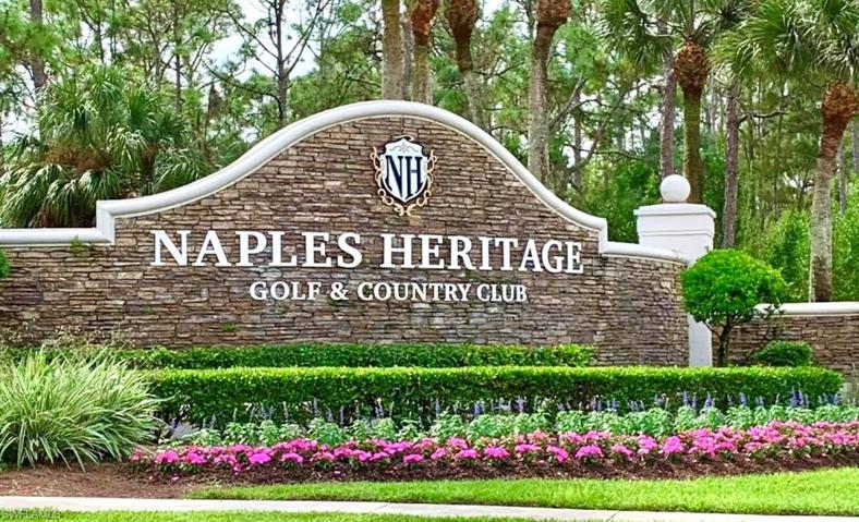 Naples Heritage Golf and Country Club is gated