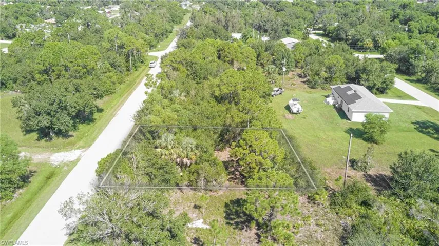 View of property location featuring property parcel outlined