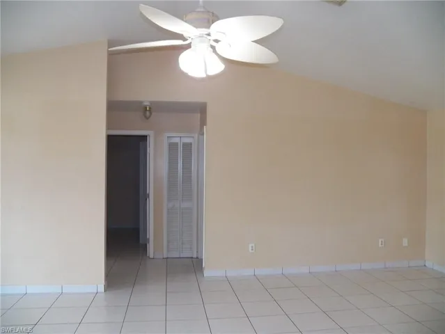 Hallway to the guest bedrooms and bath, hall linen closet