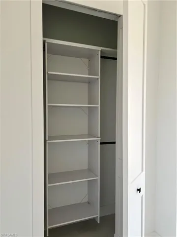 View of closet