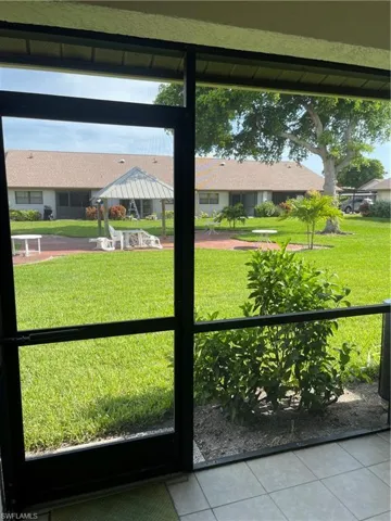 View from the back lanai
