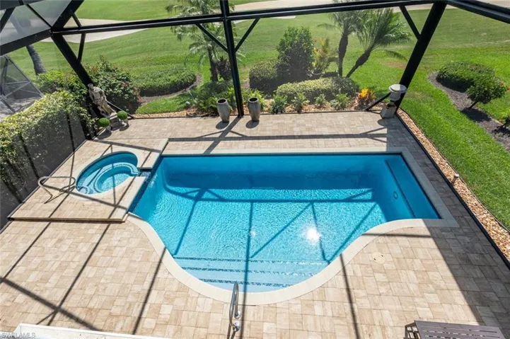 Pool view from the 2nd floor Balcony
