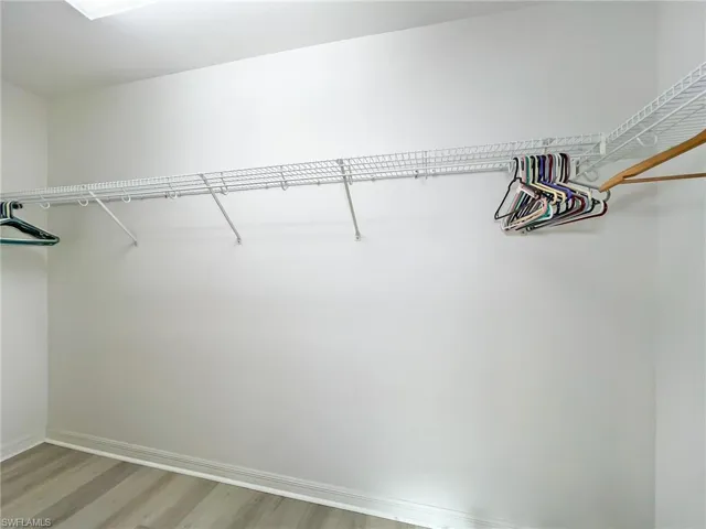 Huge walk in closet