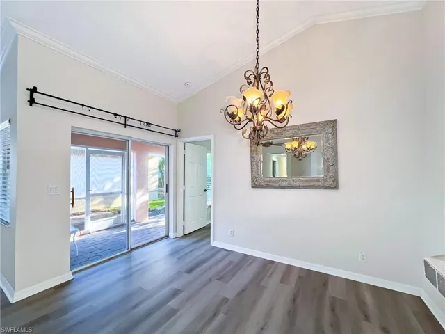Living area and dining area