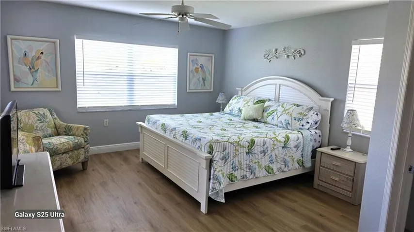 Master Bedroom with Walk-in Closet!