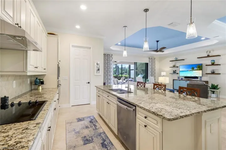 Interior View of Kitchen