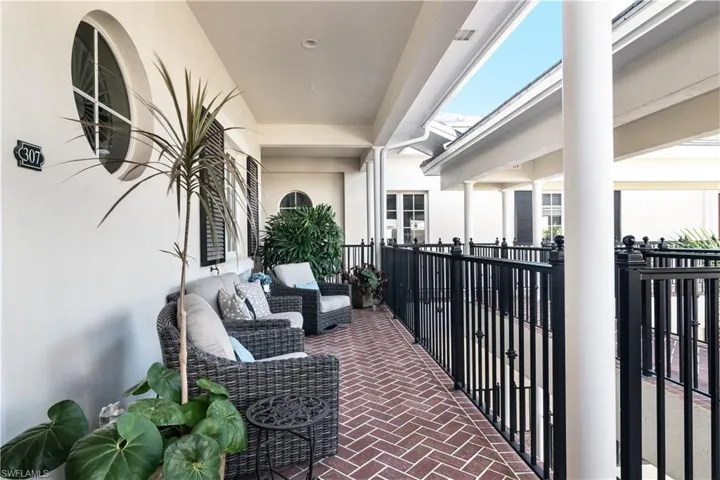 Front entry sitting area