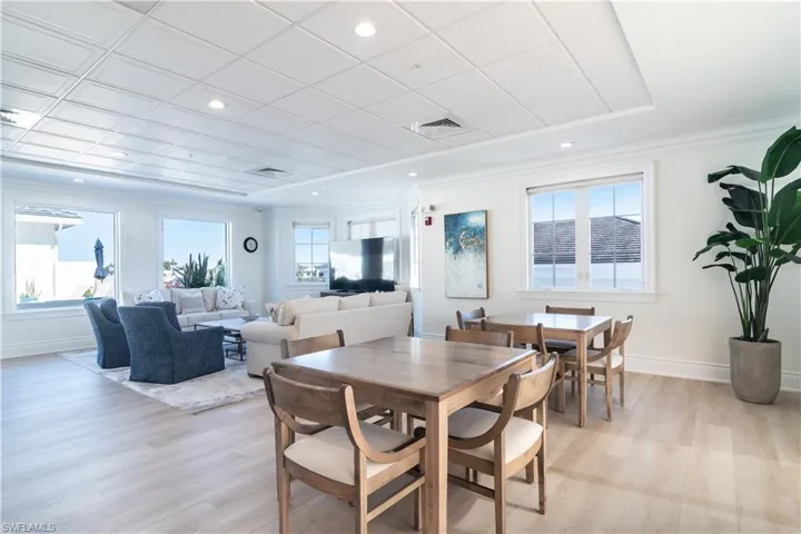 Newly renovated community room
