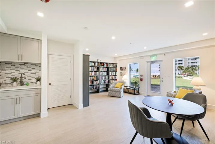 Library and work from home space