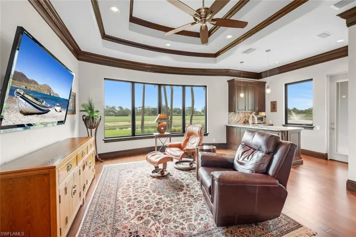 Game Room with Wet Bar