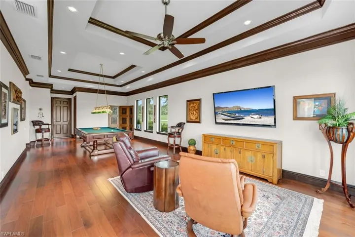 Game Room with sitting area
