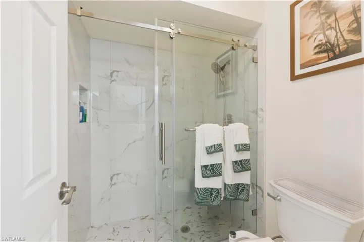 Bathroom featuring shower